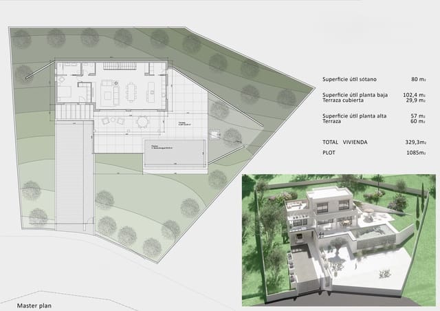 4 quarto Moradia para venda em Partides comunes - Adsubia, Javea / Xàbia com piscina garagem - 978 000 € (Ref: 9650468)