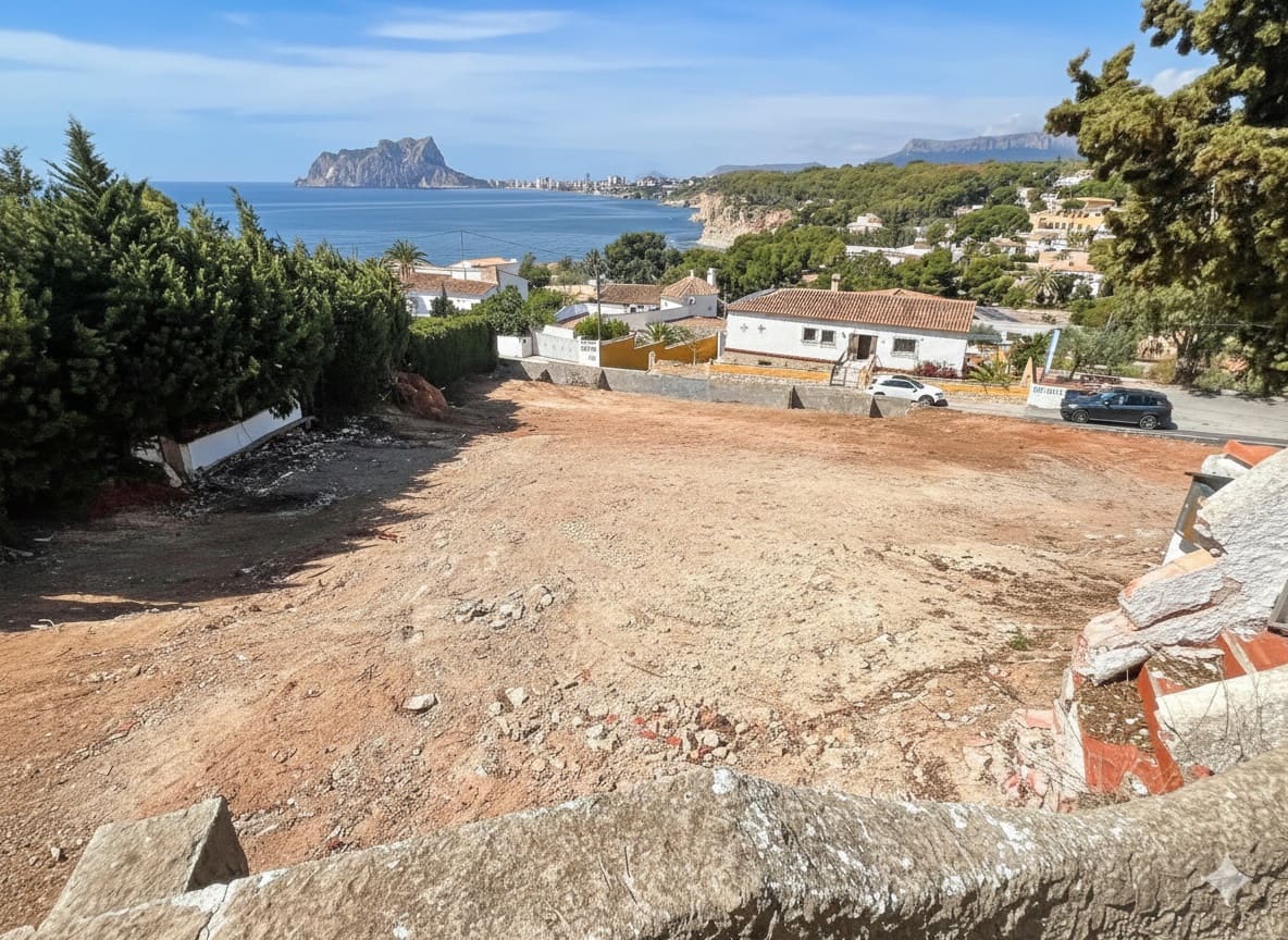 Terreno para Construção para venda em Benissa - 1 545 000 € (Ref: 9658034)