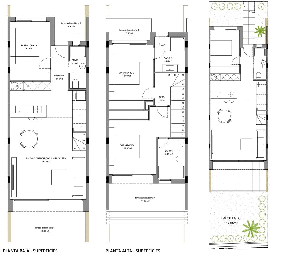 3 slaapkamer Halfvrijstaande villa te koop in Finestrat met zwembad - € 535.000 (Ref: 9658035)