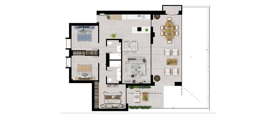 3 camera da letto Appartamento in vendita in Istan con piscina garage - 545.000 € (Rif: 9781242)