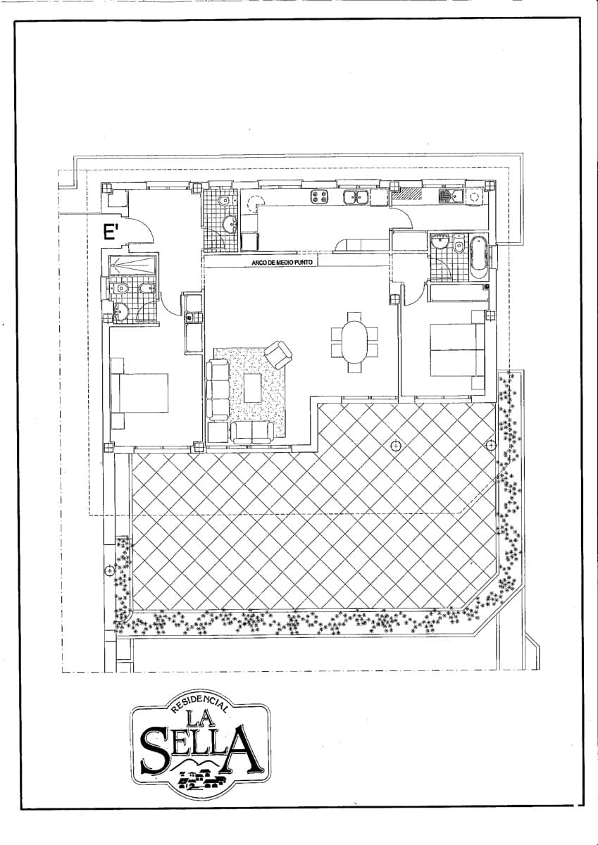 2 quarto Penthouse para venda em La Sella com piscina - 525 000 € (Ref: 9789780)