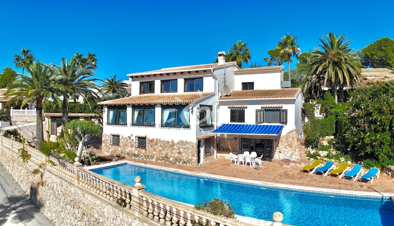 4 sypialnia Willa na sprzedaż w Moraira z basenem garażem - 1 395 000 € (Ref: 10179379)