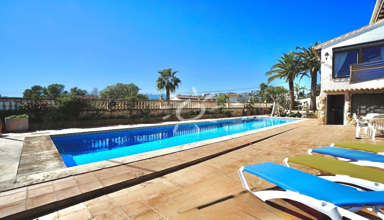 4 sypialnia Willa na sprzedaż w Moraira z basenem garażem - 1 395 000 € (Ref: 10179379)