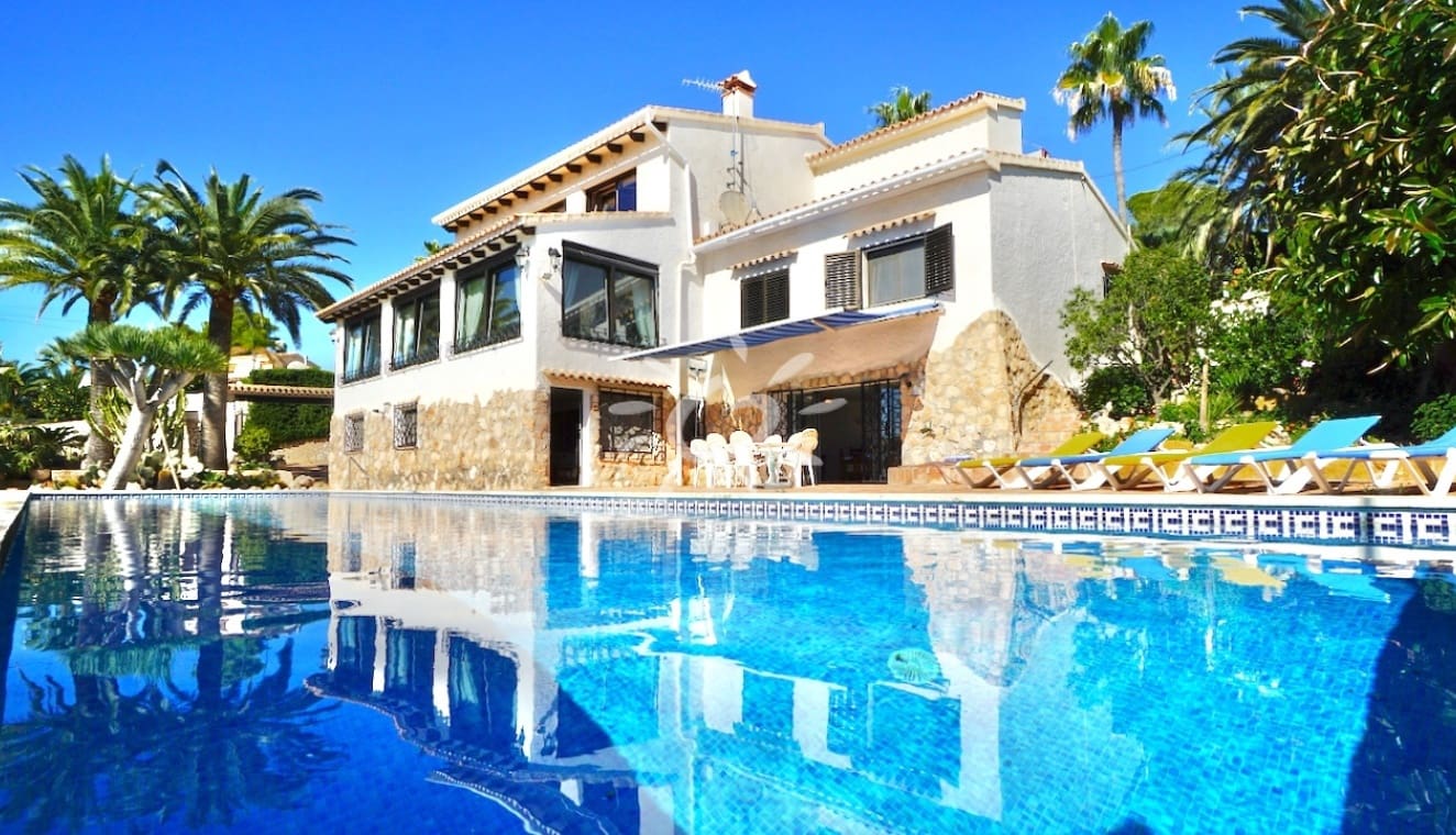 4 sypialnia Willa na sprzedaż w Moraira z basenem garażem - 1 395 000 € (Ref: 10179379)