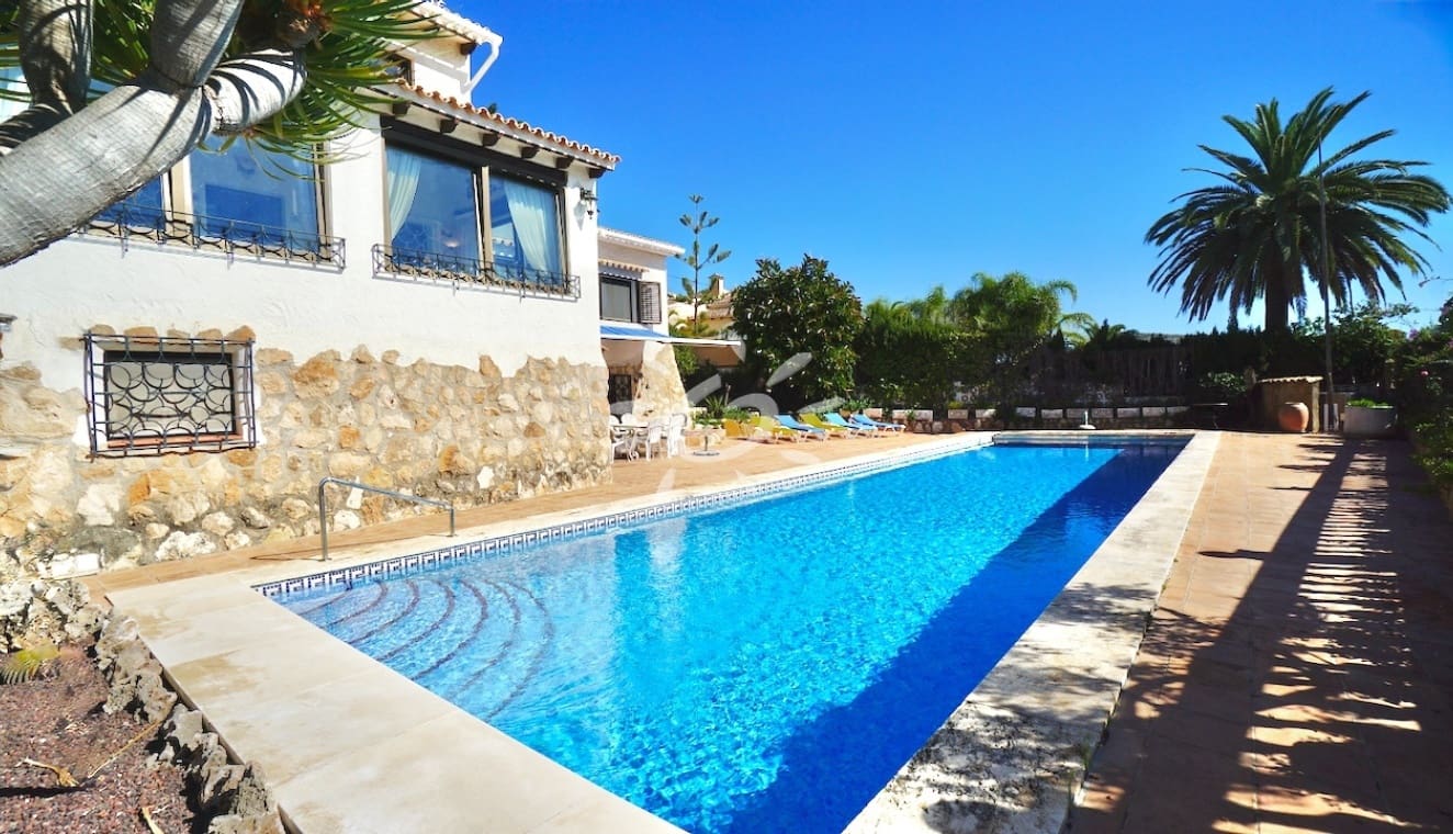 4 sypialnia Willa na sprzedaż w Moraira z basenem garażem - 1 395 000 € (Ref: 10179379)