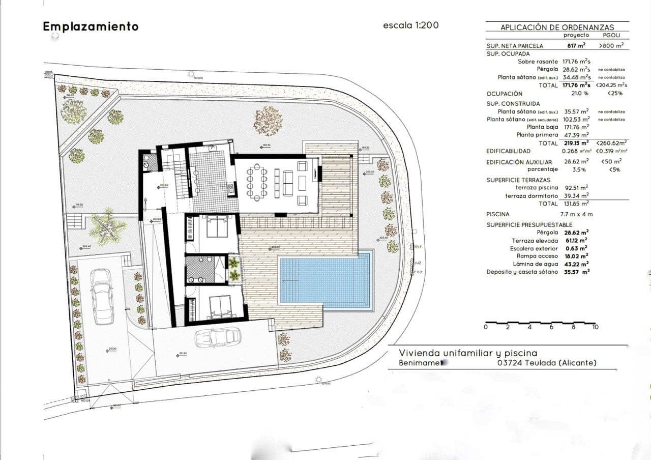 3 soverom Villa til salgs i Moraira med svømmebasseng garasje - € 2 250 000 (Ref: 3546682)