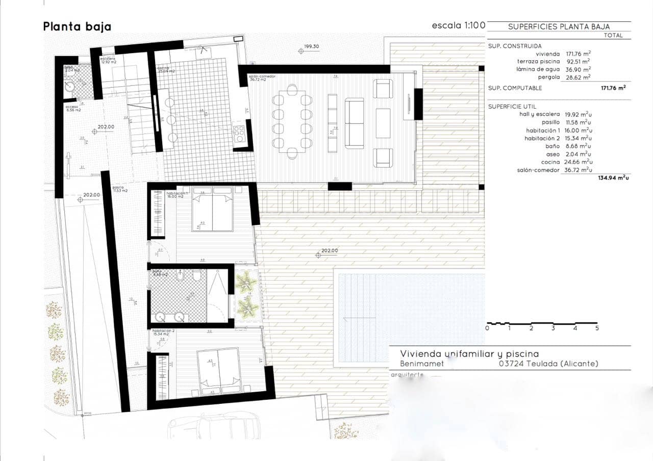 3 soverom Villa til salgs i Moraira med svømmebasseng garasje - € 2 250 000 (Ref: 3546682)