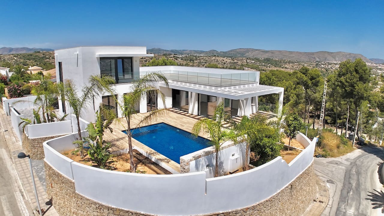 3 soverom Villa til salgs i Moraira med svømmebasseng garasje - € 2 250 000 (Ref: 3546682)