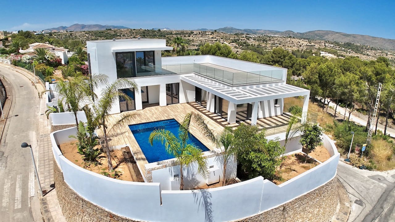 3 soverom Villa til salgs i Moraira med svømmebasseng garasje - € 2 250 000 (Ref: 3546682)