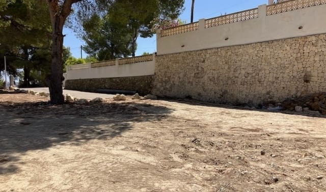 Byggetomt til salgs i Benimeit - Tabaira, Teulada-Moraira - € 250 000 (Ref: 3975384)