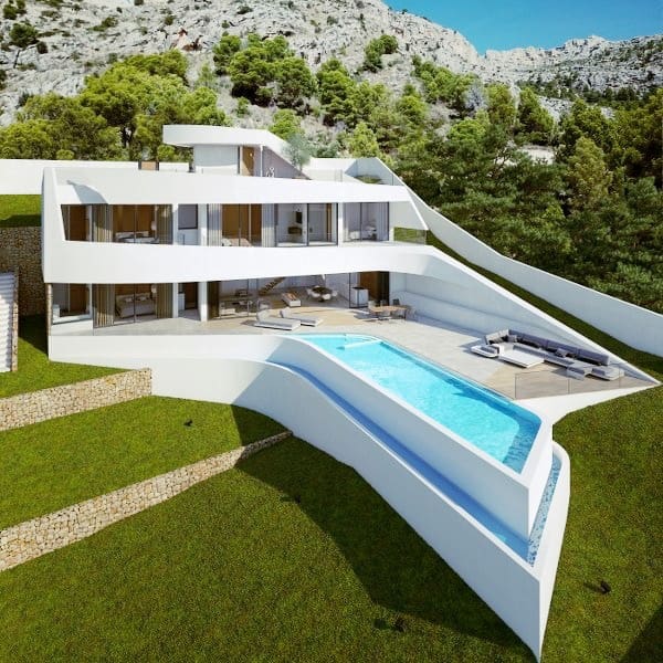 4 Zimmer Villa zu verkaufen in Altea mit Pool - 2.250.000 € (Ref: 4915601)