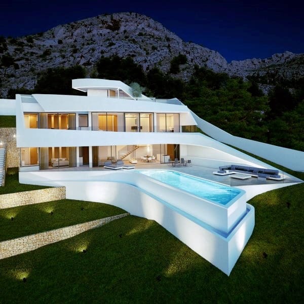 4 Zimmer Villa zu verkaufen in Altea mit Pool - 2.250.000 € (Ref: 4915601)