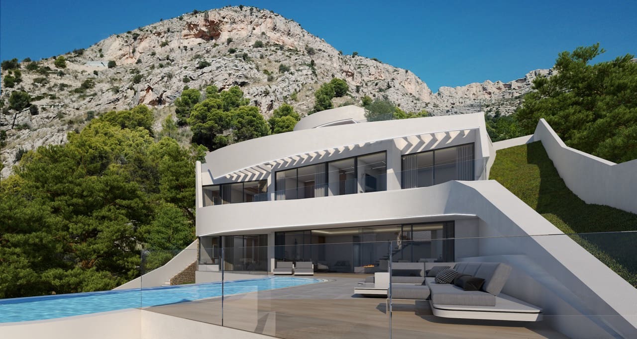 4 Zimmer Villa zu verkaufen in Altea mit Pool - 2.250.000 € (Ref: 4915601)