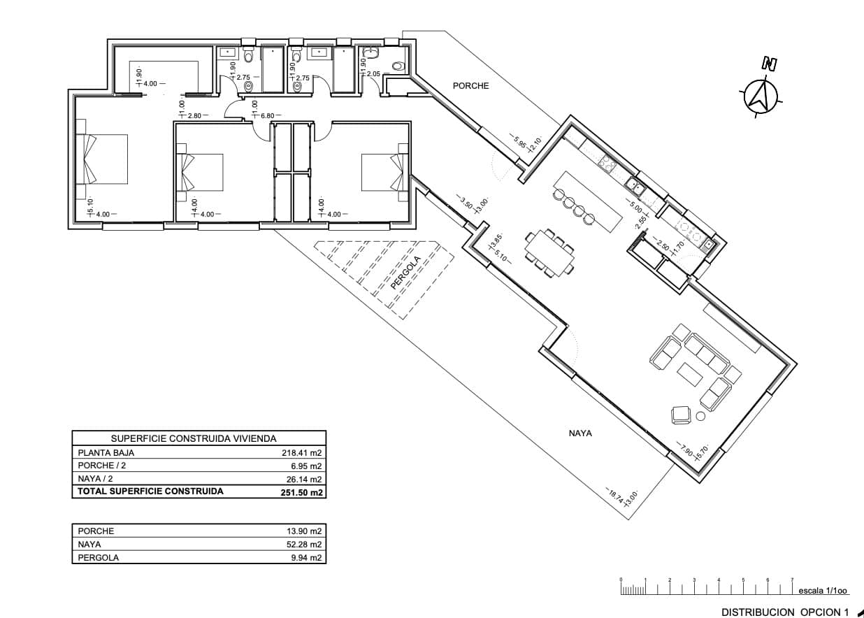 3 sypialnia Willa na sprzedaż w Moraira z basenem - 1 385 000 € (Ref: 5643050)