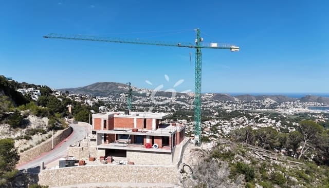 4 soverom Villa til salgs i Moraira, Teulada-Moraira med svømmebasseng garasje - € 3 950 000 (Ref: 7806677)