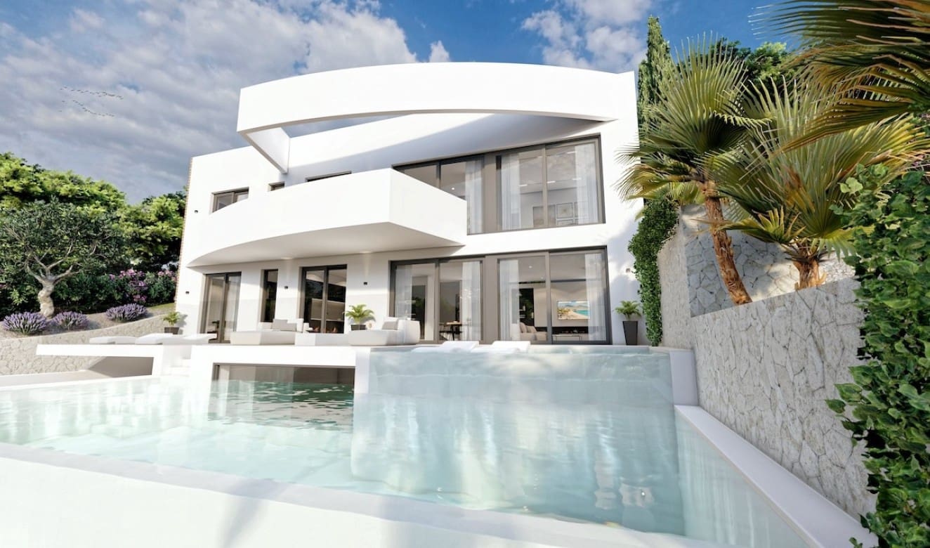 4 bedroom Villa for sale in Altea with pool garage - € 1,900,000 (Ref: 8147315)