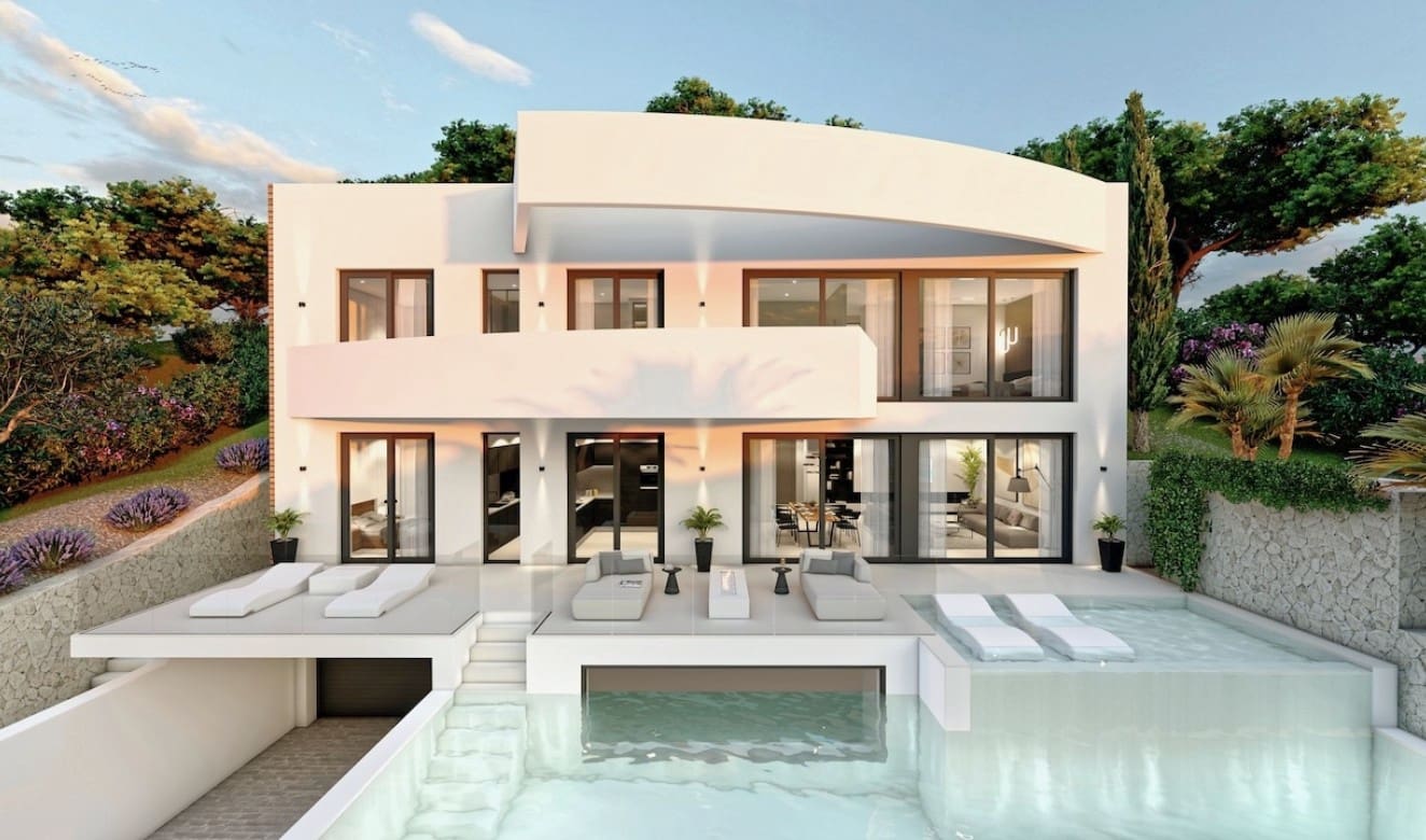 4 bedroom Villa for sale in Altea with pool garage - € 1,900,000 (Ref: 8147315)