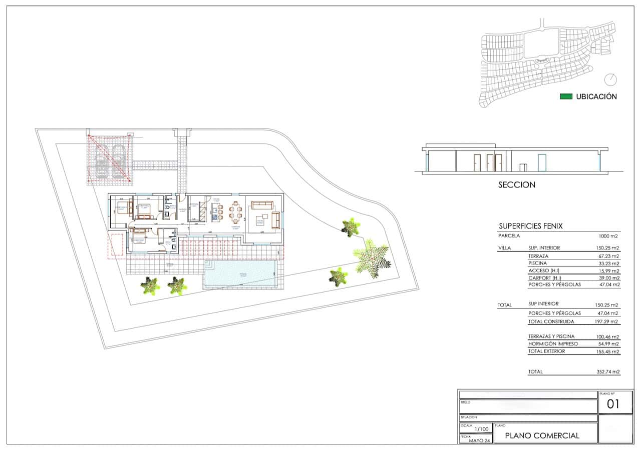 3 chambre Villa/Maison à vendre à Javea / Xabia avec piscine - 945 000 € (Ref: 8147318)