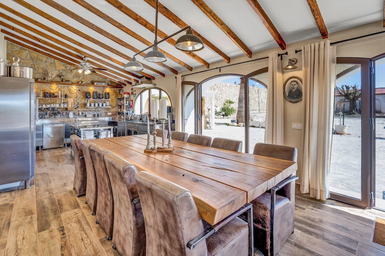 7 sypialnia Finka/Dom wiejski na sprzedaż w Benissa z basenem garażem - 1 349 000 € (Ref: 8147338)