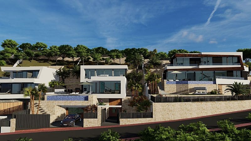 4 soveværelse Villa til salg i Calpe / Calp med swimmingpool garage - € 1.690.000 (Ref: 8168293)