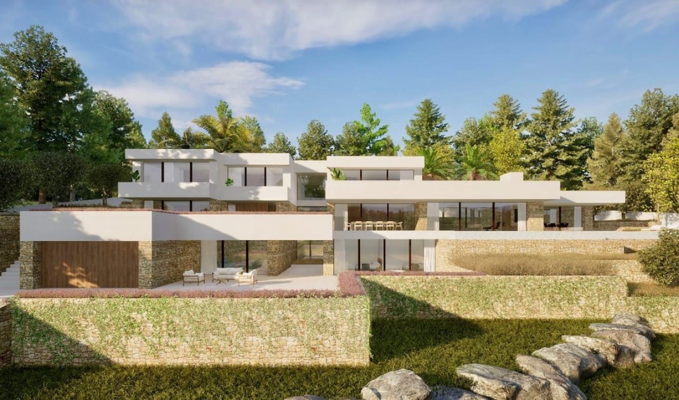 6 soverom Villa til salgs i Moraira med svømmebasseng garasje - € 4 500 000 (Ref: 8183186)