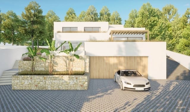 4 makuuhuone Huvila myytävänä paikassa Moraira, Teulada-Moraira mukana uima-altaan 
autotalli - 2 264 000 € (Ref: 8187266)