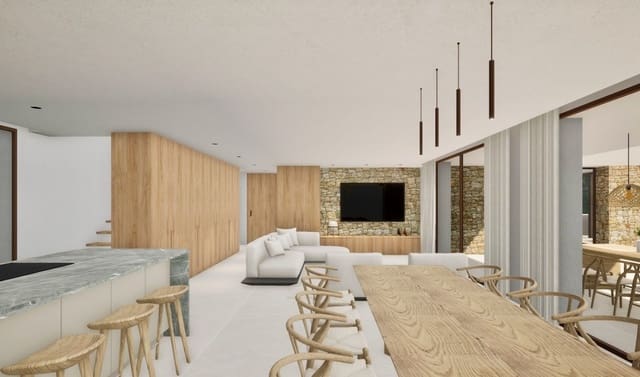 4 makuuhuone Huvila myytävänä paikassa Moraira, Teulada-Moraira mukana uima-altaan 
autotalli - 2 264 000 € (Ref: 8187266)