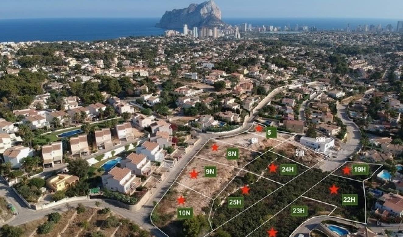 Building Plot for sale in Calpe / Calp - € 750,000 (Ref: 8243709)