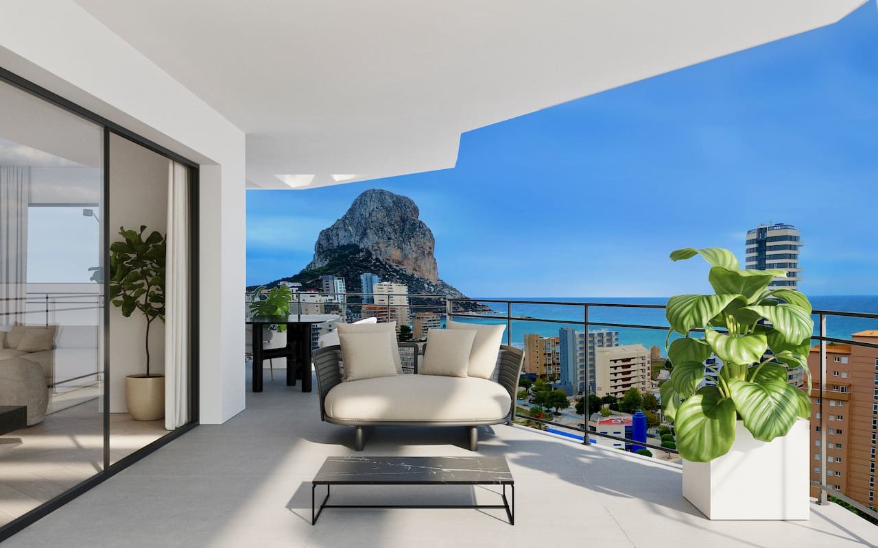 3 slaapkamer Strandappartement te koop in Calpe / Calp met zwembad - € 493.000 (Ref: 8243710)