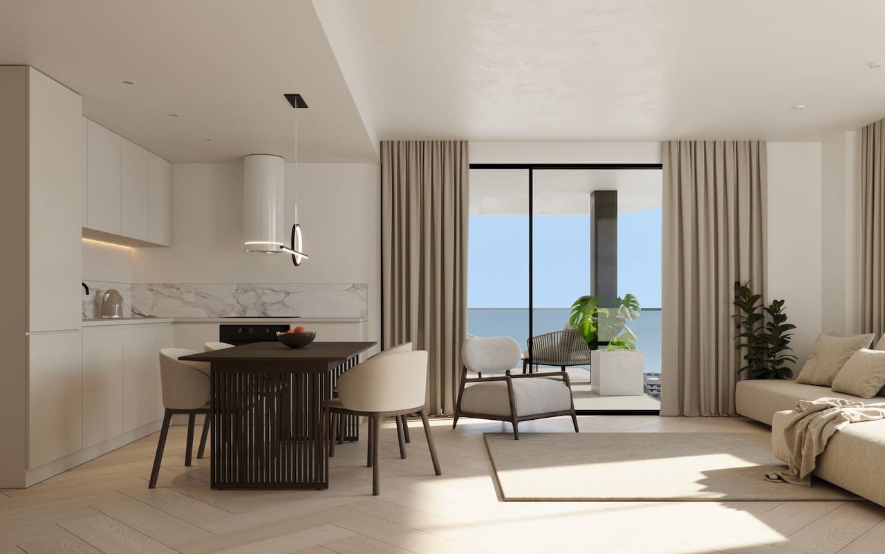 3 slaapkamer Strandappartement te koop in Calpe / Calp met zwembad - € 493.000 (Ref: 8243710)