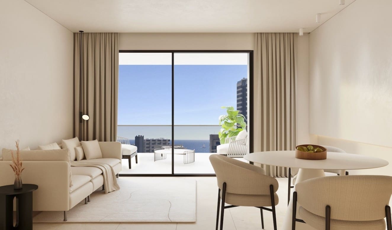 3 bedroom Beach Apartment for sale in Calpe / Calp with pool - € 491,000 (Ref: 8243710)