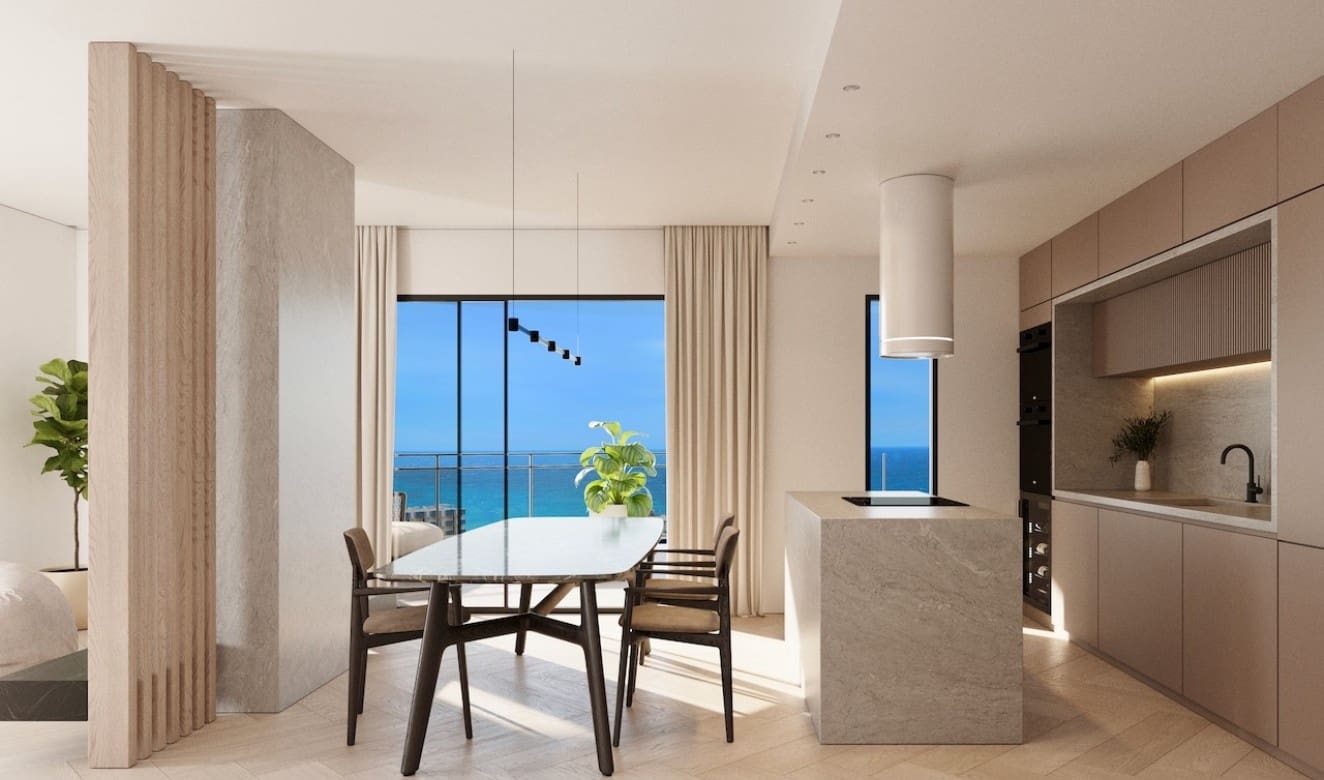 3 bedroom Beach Apartment for sale in Calpe / Calp with pool - € 491,000 (Ref: 8243710)