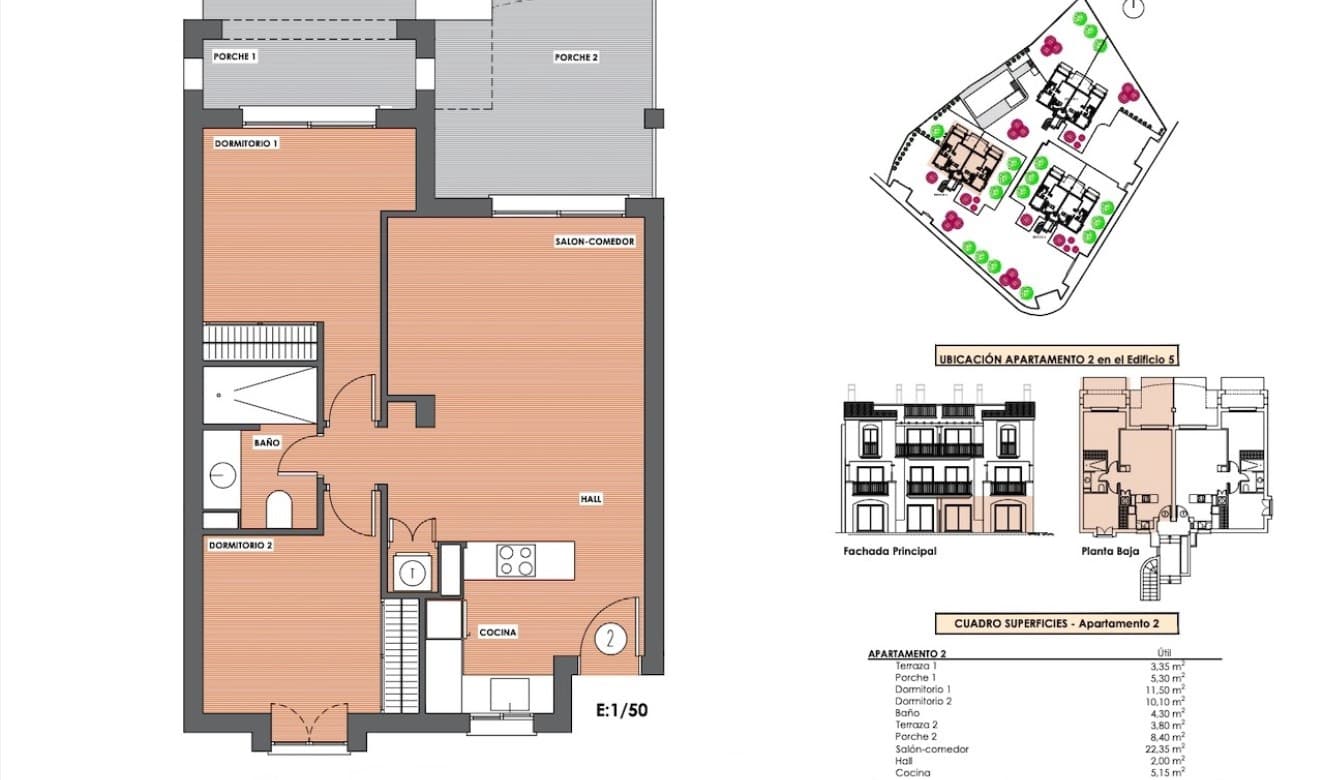 2 soveværelse Penthouse til salg i Denia med swimmingpool - € 381.000 (Ref: 8249400)