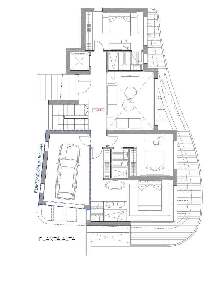 4 bedroom Villa for sale in Moraira with pool garage - € 1,500,000 (Ref: 8431945)