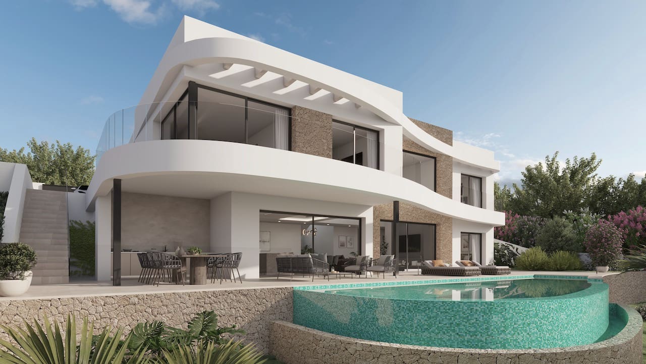 4 bedroom Villa for sale in Moraira with pool garage - € 1,500,000 (Ref: 8431945)