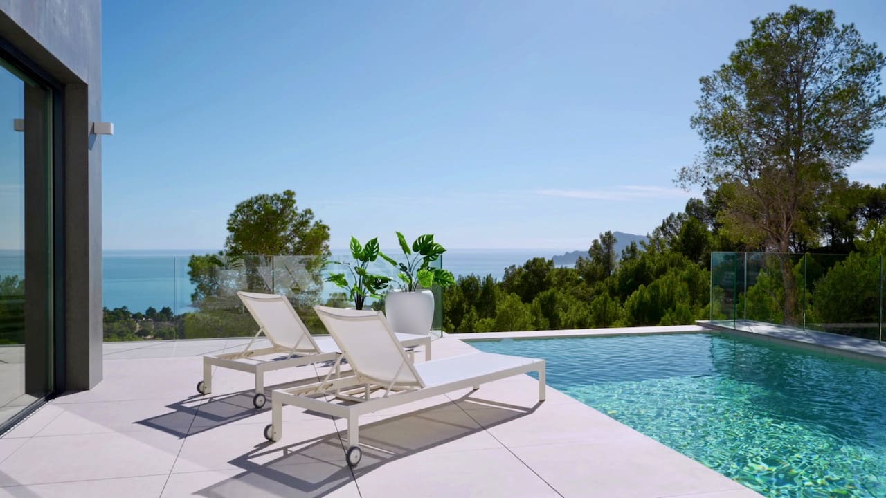 4 bedroom Villa for sale in Altea with pool garage - € 2,135,000 (Ref: 8481423)