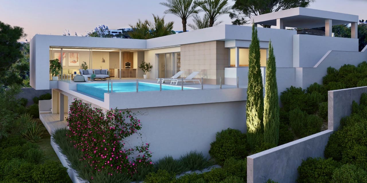 3 bedroom Villa for sale in Cumbre del Sol with pool - € 1,225,000 (Ref: 8535929)