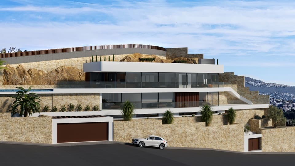 4 bedroom Villa for sale in Benissa with pool garage - € 3,900,000 (Ref: 8596543)