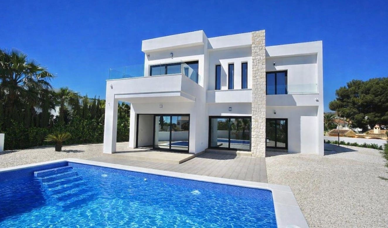 3 sovrum Villa till salu i Benissa med pool garage - 1 175 000 € (Ref: 8826056)