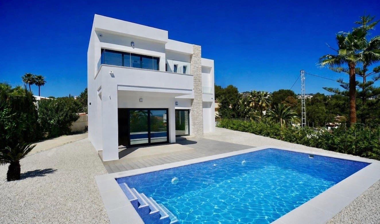 3 sovrum Villa till salu i Benissa med pool garage - 1 175 000 € (Ref: 8826056)