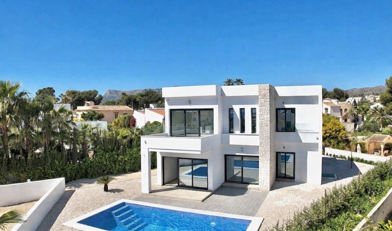 3 sovrum Villa till salu i Benissa med pool garage - 1 175 000 € (Ref: 8826056)