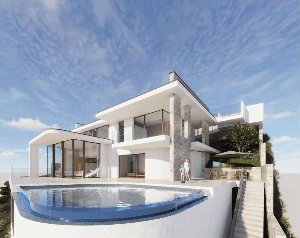 Chalet de 3 habitaciones en Cumbre del Sol en venta con piscina garaje - 1.250.000 € (Ref: 8904731)