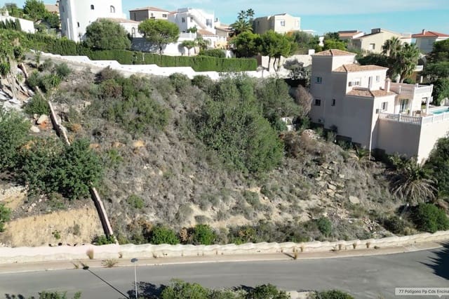 Building Plot for sale in Cumbre del Sol, Benitachell / Benitatxell - € 260,000 (Ref: 8906287)