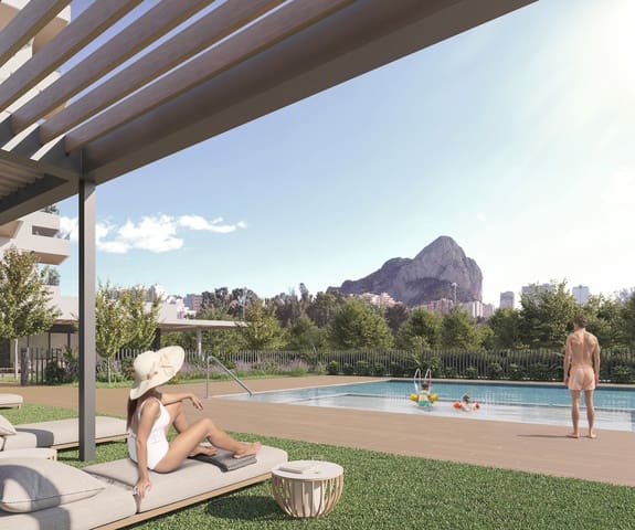 2 Zimmer Apartment zu verkaufen in Calpe / Calp mit Pool Garage - 395.000 € (Ref: 8992898)