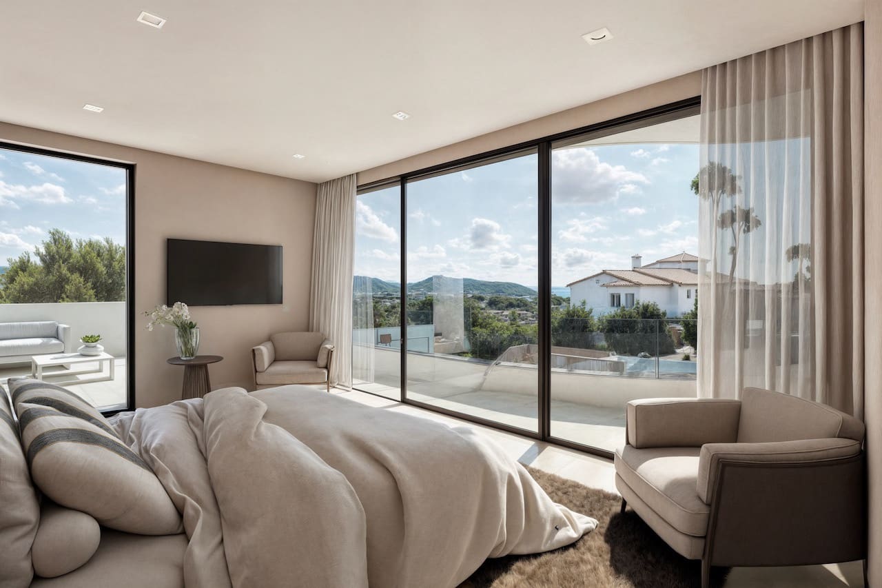 Chalet de 4 habitaciones en Moraira en venta con piscina garaje - 1.750.000 € (Ref: 9002505)