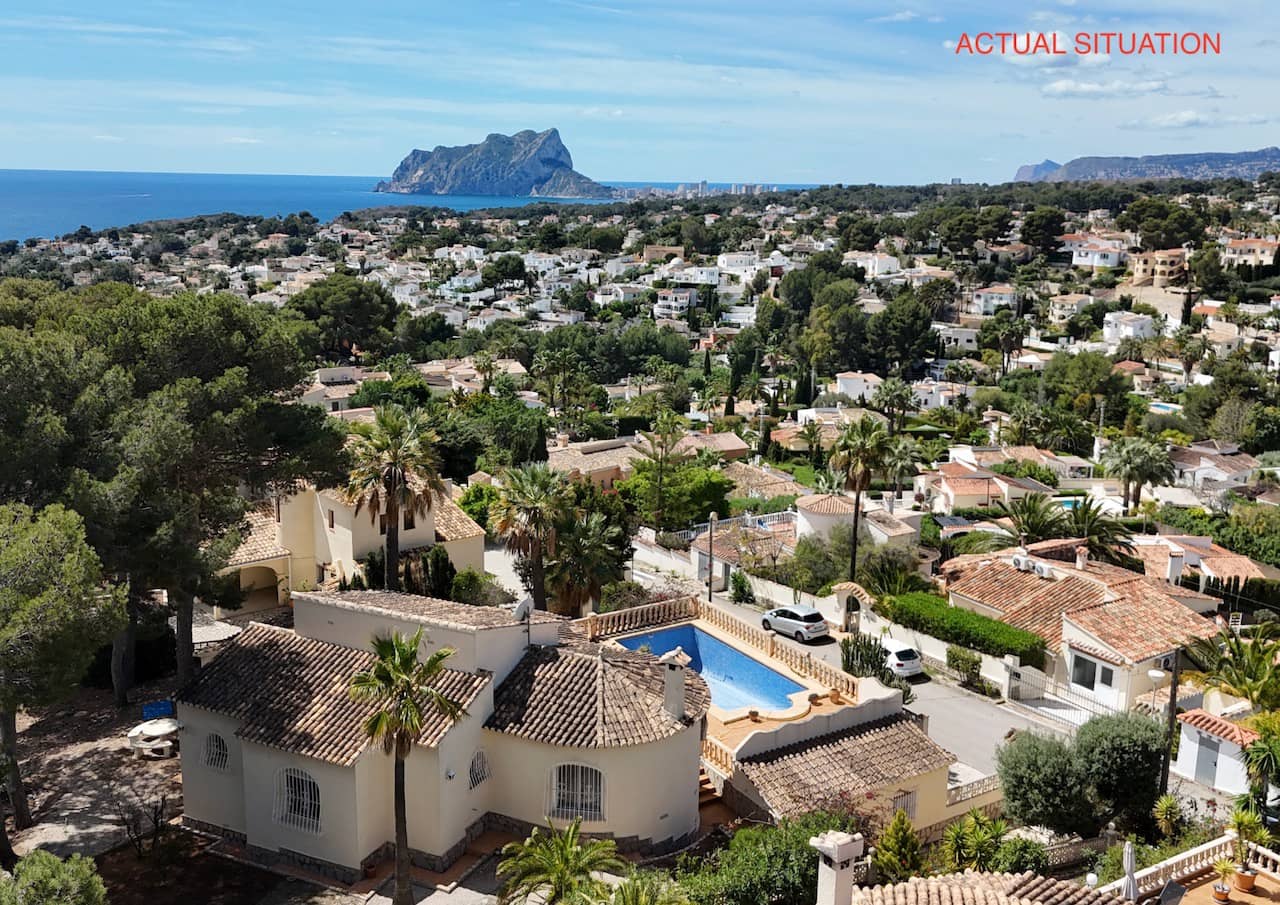 4 Zimmer Villa zu verkaufen in Benissa mit Pool - 2.300.000 € (Ref: 9019257)