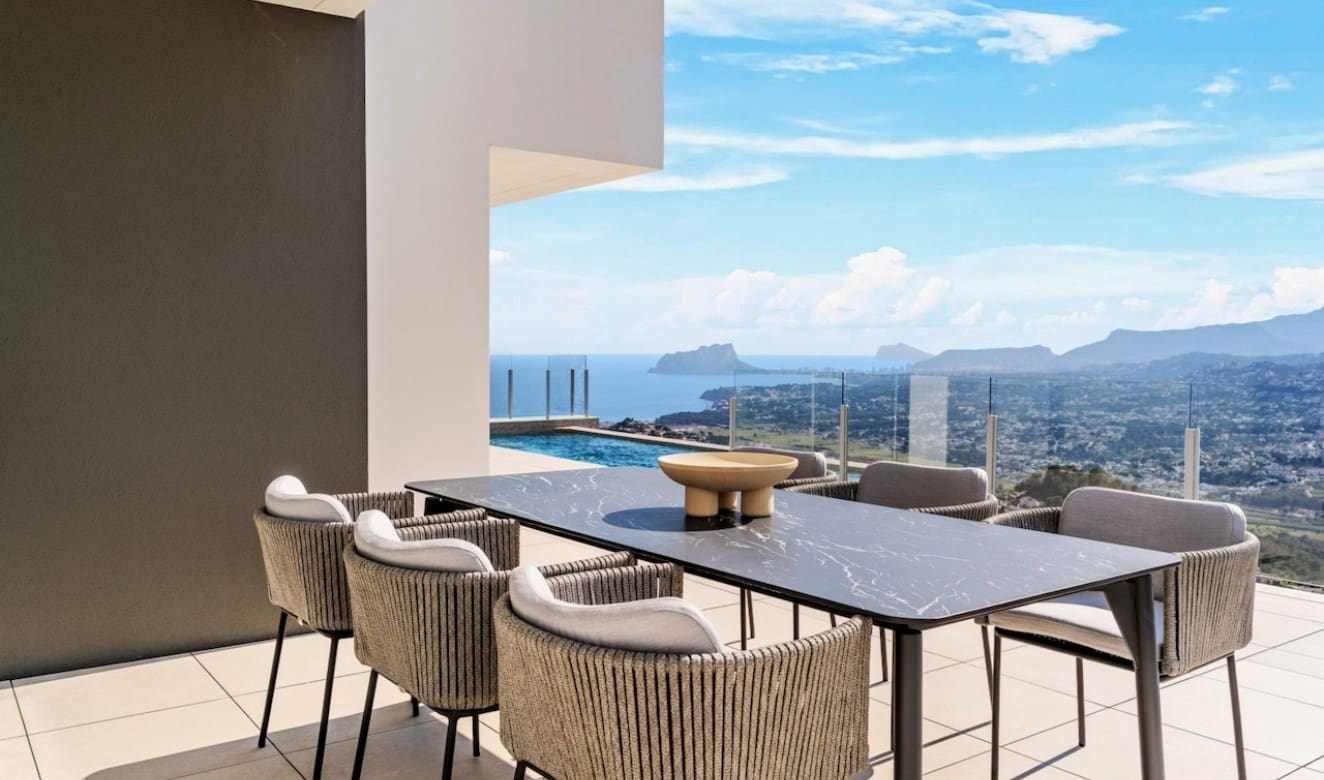 3 makuuhuone Huvila myytävänä paikassa Cumbre del Sol mukana uima-altaan - 1 600 850 € (Ref: 9033358)