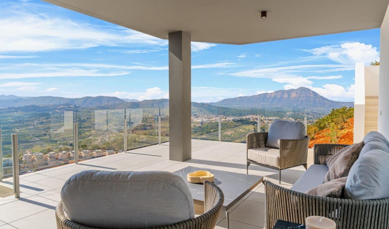 3 makuuhuone Huvila myytävänä paikassa Cumbre del Sol mukana uima-altaan - 1 600 850 € (Ref: 9033358)