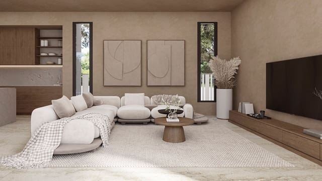 3 makuuhuone Huvila myytävänä paikassa Pueblo, Calpe / Calp mukana uima-altaan 
autotalli - 1 190 000 € (Ref: 9109172)