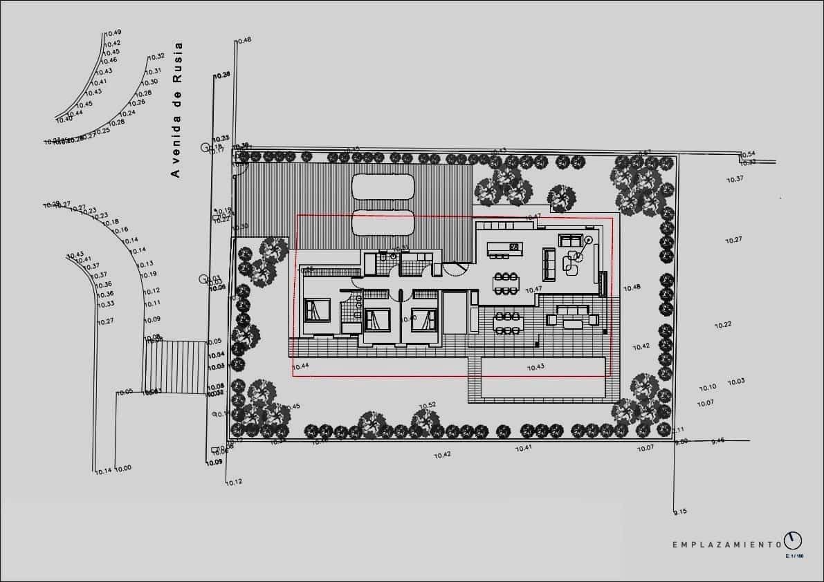 3 makuuhuone Huvila myytävänä paikassa Calpe / Calp mukana uima-altaan 
autotalli - 1 190 000 € (Ref: 9109172)